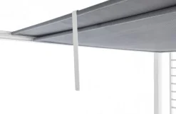 New Bizzotto GAZEBO IN ALLUMINIO 3X3.6 BIANCO LH30 - NOAH