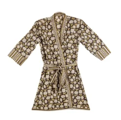 New Bizzotto KIMONO CALAIS NERO C-TULIPANO-ROMBO