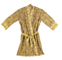 Outlet Bizzotto KIMONO CHAMBERY OCRA C-FIORE ROSSO