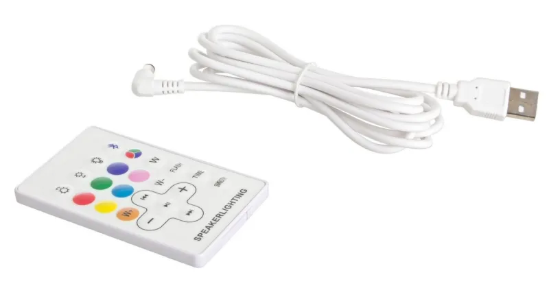 Outlet Bizzotto LAMPADA LED SPEAKER IN PLASTICA 20X20 - CUBO