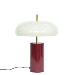 Hot Bizzotto LAMPADA TAV. BANKERS BEIGE ROSSO H40