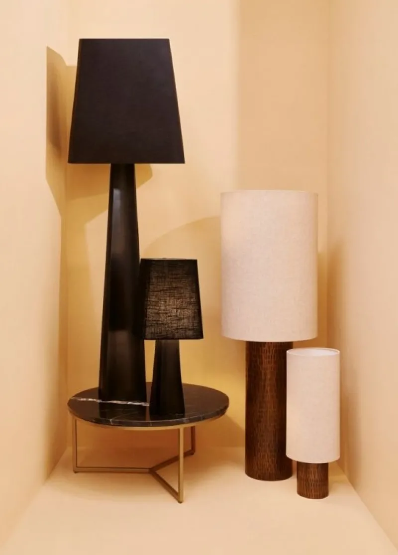 Bizzotto LAMPADA TAV. BIHAR MARRONE H41