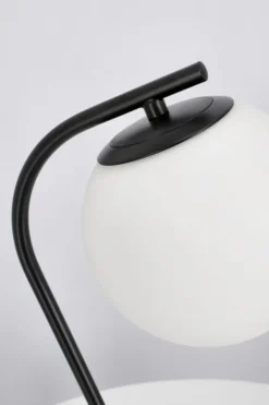 Bizzotto LAMPADA TAV. DELPHINE NERO H51