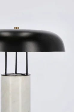 Clearance Bizzotto LAMPADA TAV. KAITHAL MARMORIZZ BIANC H33