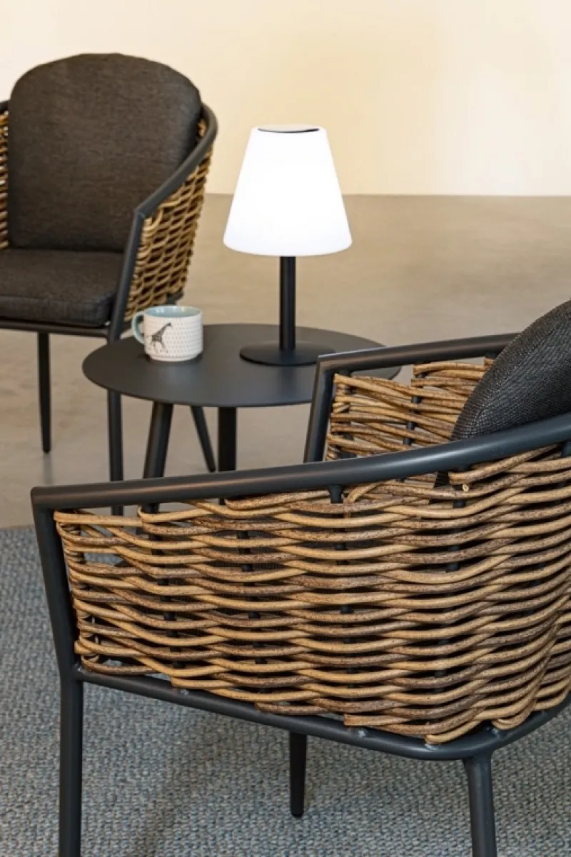 Bizzotto LAMPADA TAV. SOLAR LED PE NERO H36