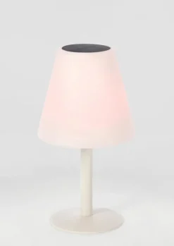 Sale Bizzotto LAMPADA TAV. SOLAR LED PE BIANCO H36