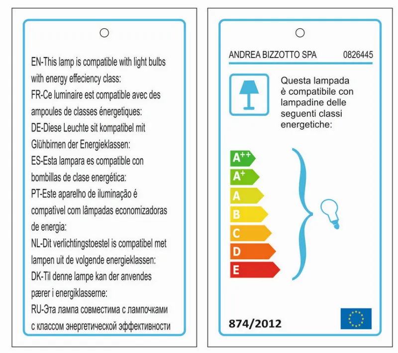 Clearance Bizzotto LAMPADARIO 1LUCE JENIFA