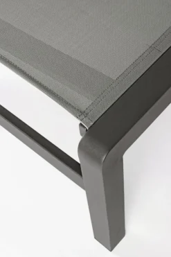 Online Bizzotto LETTINO CON RUOTE IN ALLUMINIO IMPILABILE ANTRACITE - KONNOR