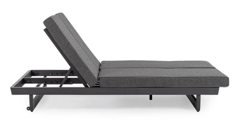 Discount Bizzotto LETTINO DOPPIO IN ALLUMINIO ANTRACITE WG21 - INFINITY