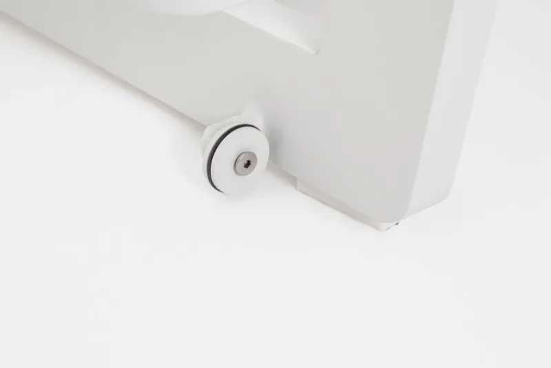 Bizzotto LETTINO DOPPIO IN ALLUMINIO BIANCO WG20 - INFINITY