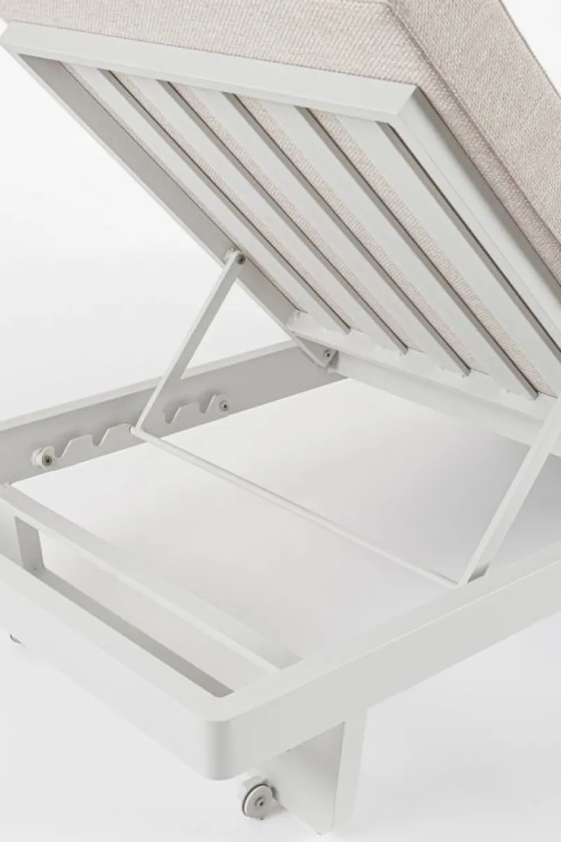 Bizzotto LETTINO IN ALLUMINIO BIANCO WG20 - INFINITY