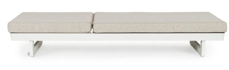 Bizzotto LETTINO IN ALLUMINIO BIANCO WG20 - INFINITY