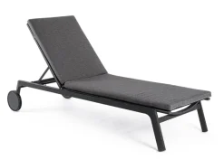 Bizzotto LETTINO IN ALLUMINIO CON RUOTE ANTRACITE WG21 - JALISCO