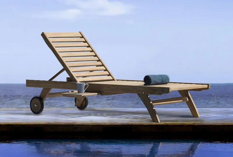 Discount Bizzotto LETTINO IN TEAK - MARYLAND