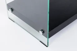 Discount Bizzotto LIBRERIA 4 PIANI NERA - LINE WOOD