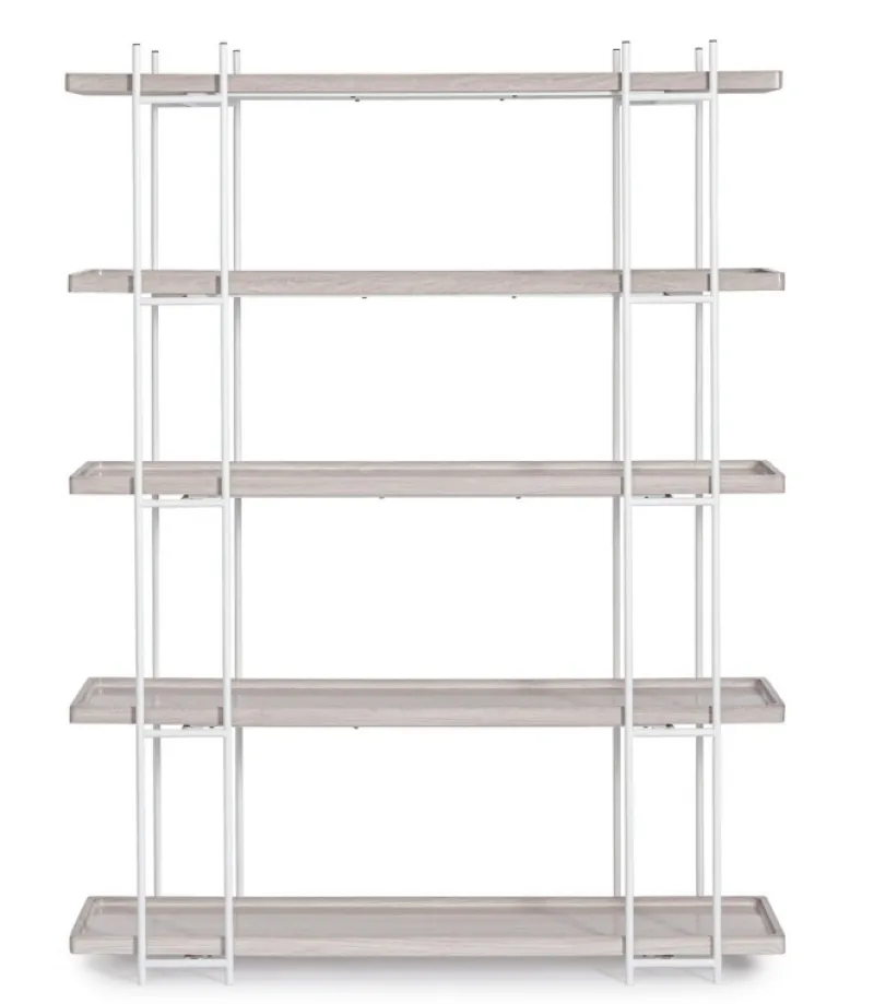 Outlet Bizzotto LIBRERIA IN ACCIAIO - LAUREL