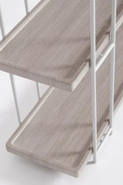 Outlet Bizzotto LIBRERIA IN ACCIAIO - LAUREL