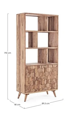 Best Bizzotto LIBRERIA IN LEGNO 2 ANTE- KANT