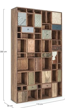 Best Bizzotto LIBRERIA IN LEGNO - DHAVAL