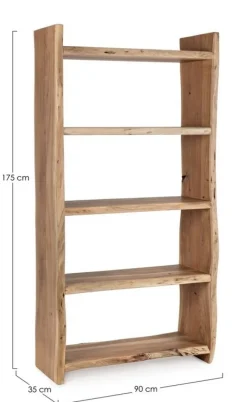 Discount Bizzotto LIBRERIA IN LEGNO - ENEAS