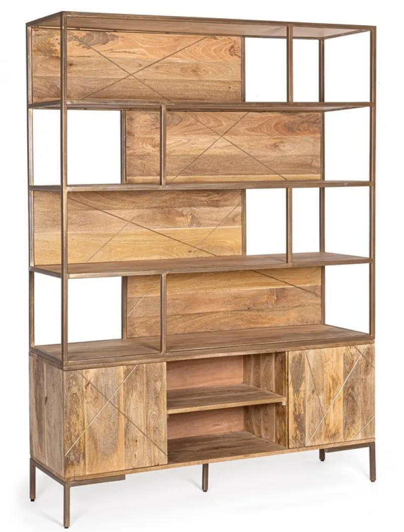 Outlet Bizzotto LIBRERIA IN LEGNO - JAIDEV