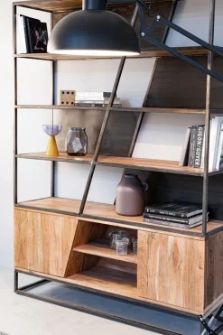 Clearance Bizzotto LIBRERIA IN LEGNO - JANAK