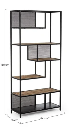 Best Bizzotto LIBRERIA IN METALLO - RODERIC