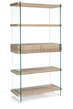 Clearance Bizzotto LIBRERIA IN VETRO - KENYA