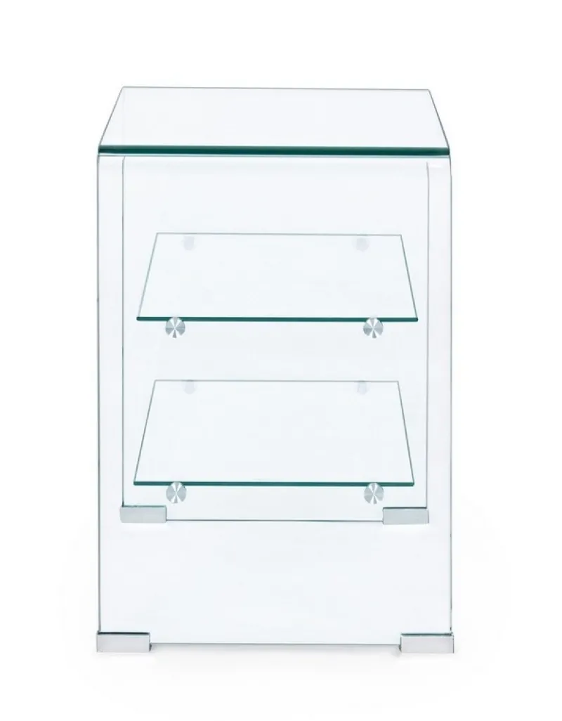 Sale Bizzotto MOBILETTO IN VETRO - IRIDE