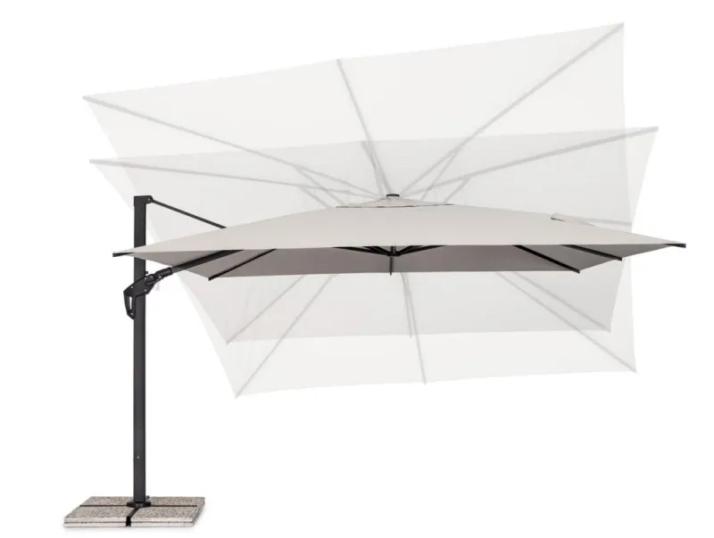 Clearance Bizzotto OMBRELLONE BRACCIO ARIES 4X4 ANTR-NAT T