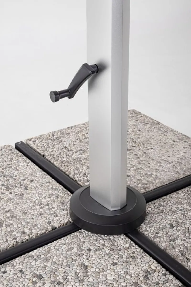 Bizzotto OMBRELLONE BRACCIO ARIES 4X4 ANOD-GRI T