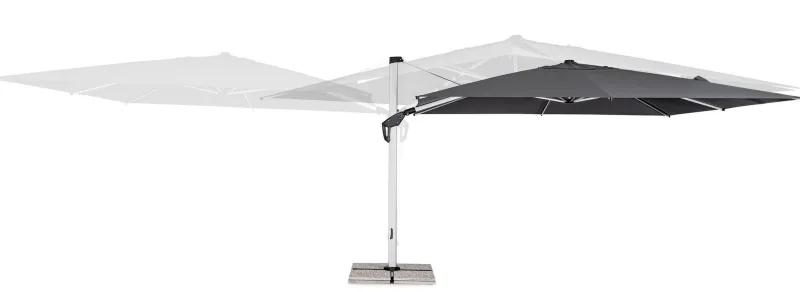 Bizzotto OMBRELLONE BRACCIO ARIES 4X4 ANOD-GRI T
