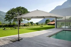 Discount Bizzotto OMBRELLONE BRACCIO IN ALLUMINIO SABBIA - ORLAND