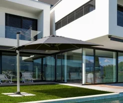 New Bizzotto OMBRELLONE BRACCIO IN ALLUMINIO 3X3 - INES