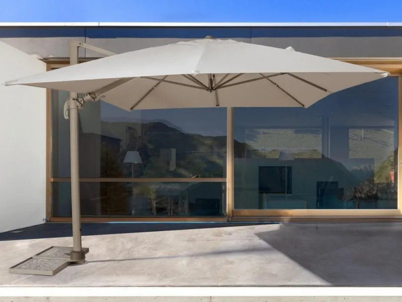 Outlet Bizzotto OMBRELLONE BRACCIO IN ALLUMINIO - SARAGOZZA