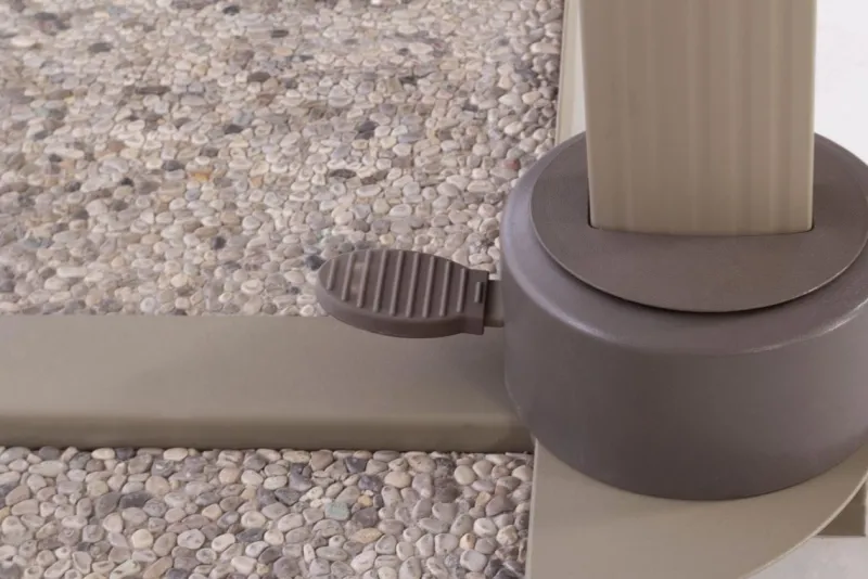 Outlet Bizzotto OMBRELLONE BRACCIO IN ALLUMINIO - SARAGOZZA