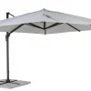 New Bizzotto OMBRELLONE BRACCIO IN ALLUMINIO 4X4 ANTRACITE - INES
