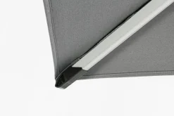 Best Bizzotto OMBRELLONE BRACCIO IN ALLUMINIO 3X3 ANTRACITE - INES