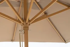 Hot Bizzotto OMBRELLONE IN ALLUMINIO 3X4 TORTORA - ECLIPSE