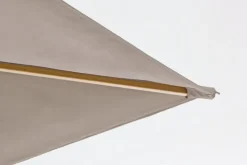 Clearance Bizzotto OMBRELLONE IN ALLUMINIO 3X3 TORTORA - ECLIPSE