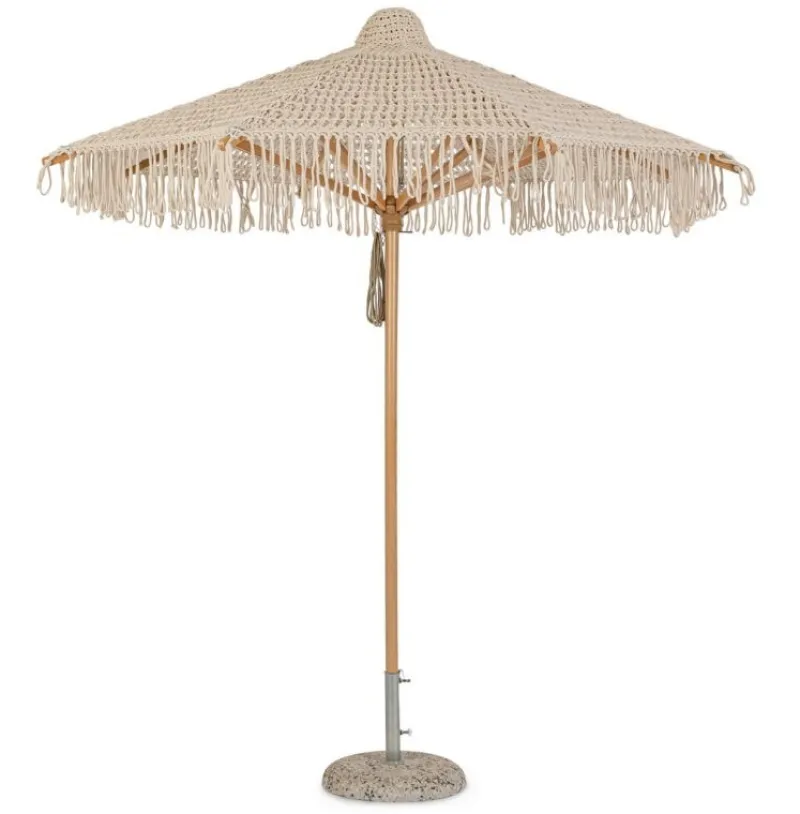 Online Bizzotto OMBRELLONE MACRAME 2.5M NAT