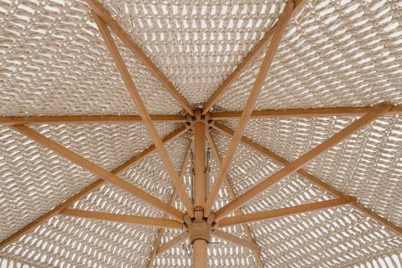 Online Bizzotto OMBRELLONE MACRAME 2.5M NAT