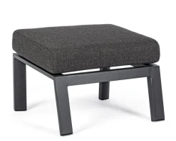 Hot Bizzotto OTTOMAN IN ALLUMINIO ANTRACITE JX55 - KLEDI