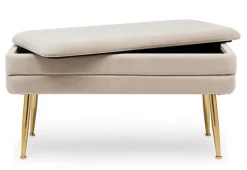 Outlet Bizzotto PANCA CONTENITORE BEIGE - PAVLINA