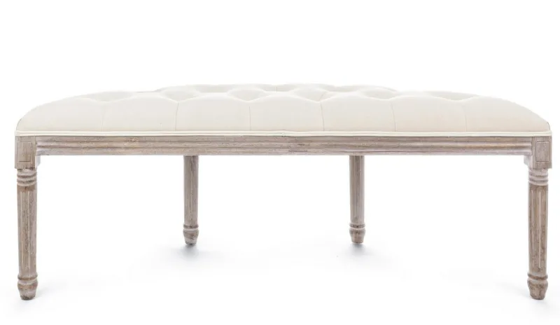 Online Bizzotto PANCA IN TESSUTO NATURALE - TILDE