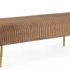 Outlet Bizzotto PANCA IN VELLUTO BRONZO - SELENA