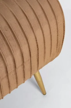 Outlet Bizzotto PANCA IN VELLUTO BRONZO - SELENA