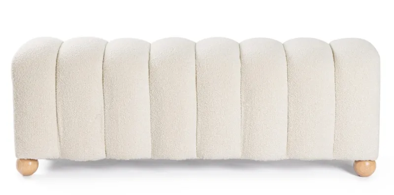 Online Bizzotto PANCA 2P ZORA BIANCO BOUCLE'