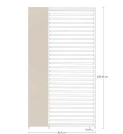 Best Bizzotto PANNELLO VERTICALE PERGOLA OCEAN SETA