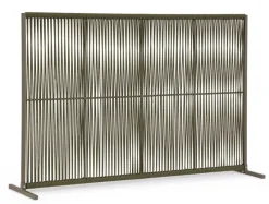 Outlet Bizzotto PARAVENTO PAXSON 180X120 OLIV QS24